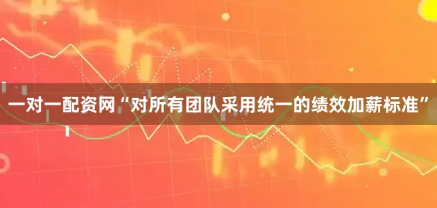 一对一配资网“对所有团队采用统一的绩效加薪标准”